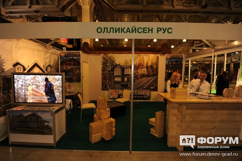 Выставочный стенд фирмы Олликайсен (Ollikaisen)