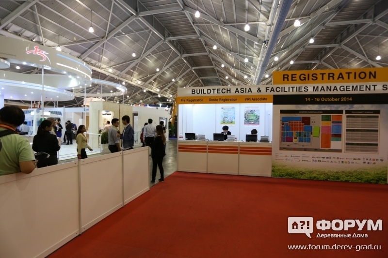 BuildTechAsia 2014 Регистрация на выставку и вход
